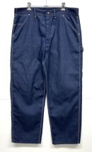 画像: 70'S SEARS トップスナップボタン バットダイデニム ペインターパンツ SCOVILLジップ インディゴ (VINTAGE) 「Bottoms」入荷しました。