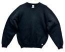 画像: 90'S RUSSELL ATHLETIC 前Vガゼット付き クルーネック スウェットシャツ ブラック (VINTAGE) 「Sweat Shirt」入荷しました。