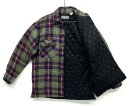 画像: 00'S WEST CREEK 裏地キルティング ヘビーフランネル ワークシャツ チェック柄 (VINTAGE) 「L/S Shirt」入荷しました。