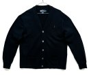 画像: 90'S RALPH LAUREN コットン カーディガン ブラック (VINTAGE) 「Knit」入荷しました。