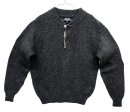画像: 90'S LANDS' END ウール ヘンリーネックセーター チャコール USA製 (VINTAGE) 「Knit」入荷しました。