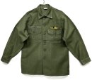 画像: 60'S アメリカ軍 US ARMY OG107 コットンサテン ユーティリティシャツ 16 1/2 x 34 (VINTAGE) 「L/S Shirt」入荷しました。