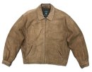 画像: 90'S J.CREW 旧タグ 裏地キルティング レザー ドリズラージャケット ブラウン (VINTAGE) 「Jacket」入荷しました。