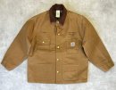 画像: 90'S CARHARTT "MICHIGAN CHORE COAT" 裏地ブランケット ダックジャケット ブラウン USA製 (VINTAGE) 「Jacket」入荷しました。
