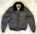 画像: 70'S GOLDEN BEAR 黒タグ 裏地ムートン G-1 レザー フライトジャケット TALONジップ (VINTAGE) 「Jacket」入荷しました。