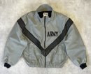 画像: アメリカ軍 US ARMY IPFU ナイロン トレーニングジャケット グレー/ブラック (VINTAGE) 「Jacket」入荷しました。