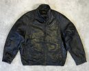 画像: 90'S PERRY ELLIS PORTFOLIO ラムスキン 裏地キルティング レザージャケット ブラック (VINTAGE) 「Jacket」入荷しました。