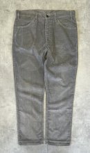 画像: 80'S LEVIS 519 コーデュロイ グレー 42TALONジップ USA製 W36L30 (VINTAGE) 「Bottoms」入荷しました。