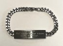 画像: 50'S アメリカ軍 スターリングシルバー ミリタリー IDプレート チェーンブレスレット シルバー (VINTAGE) 「Accessorie」入荷しました。