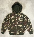 画像: 80'S UNKNOWN 裏地サーマル フルジップ ダブルフェイス スウェットパーカー カモ アルミジップ (VINTAGE) 「Parka」入荷しました。