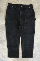 画像: CARHARTT ダブルニー ダック ペインターパンツ ブラック W38L30 USA製 (VINTAGE) 「Bottoms」入荷しました。