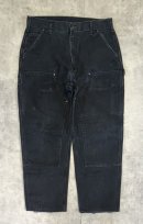 画像: CARHARTT ダブルニー ダック ペインターパンツ ブラック W35L30 (VINTAGE) 「Bottoms」入荷しました。