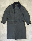 画像: 80'S BARBOUR 3クレスト "TRENCH COAT" 旧タグ オイルド トレンチコート ネイビー イングランド製 (VINTAGE) 「Jacket」入荷しました。