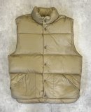 画像: 90'S LL Bean グースダウン ダウンベスト タン (VINTAGE) 「No Sleeve」入荷しました。
