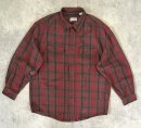 画像: 90'S LL Bean ヘビーフランネル ワークシャツ チェック柄 (VINTAGE) 「L/S Shirt」入荷しました。