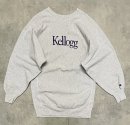 画像: 90'S CHAMPION "KELLOGG" 刺繍タグ リバースウィーブ グレー USA製 (VINTAGE) 「Sweat Shirt」入荷しました。