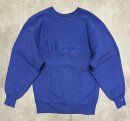 画像: 90'S CHAMPION 刺繍タグ 筆記体ロゴ同色刺繍 リバースウィーブ ブルー USA製 (VINTAGE) 「Sweat Shirt」入荷しました。