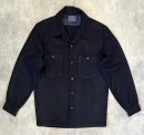 画像: 70'S PENDLETON "BOARD SHIRT" ウール オープンカラーシャツ ネイビー USA製 (VINTAGE) 「L/S Shirt」入荷しました。