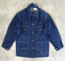 画像: 80'S BIG MAC 裏地無し デニム カバーオール インディゴ USA製 (VINTAGE) 「Jacket」入荷しました。