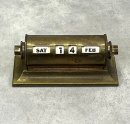 画像: PARK SHERMAN ブラス製 デスクトップ パーペチュアルカレンダー (VINTAGE) 「Antique Goods」入荷しました。
