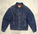 画像: 80'S LEVIS "71411" スモールe 4thモデル 裏地チェック デニムジャケット インディゴ 46L USA製 (VINTAGE) 「Jacket」入荷しました。