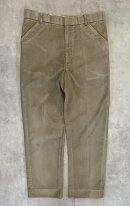 画像: 80'S ORVIS モールスキンパンツ カーキ OPTIジップ イングランド製 (VINTAGE) 「Bottoms」入荷しました。
