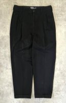 画像: 90'S RALPH LAUREN "HAMMOND PANT" ツープリーツ チノパンツ ブラック (VINTAGE) 「Bottoms」入荷しました。