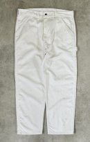 画像: 70'S SEARS "TRADEWEAR" ペインターパンツ SCOVILLジップ ホワイト USA製 (VINTAGE) 「Bottoms」入荷しました。