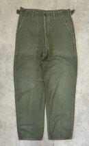 画像: 60'S アメリカ軍 US ARMY "OG107" 初期モデル コットンサテン 平ボタン ベイカーパンツ (VINTAGE) 「Bottoms」入荷しました。