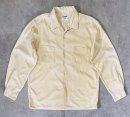 画像: 60'S GIMBELS コーデュロイ オープンカラーシャツ クリーム (VINTAGE) 「L/S Shirt」入荷しました。