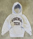 画像: 90'S CHAMPION "VIRGINIA TECH" 刺繍タグ リバースウィーブ パーカー ヘザーグレー USA製 (VINTAGE) 「Parka」入荷しました。