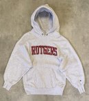 画像: 90'S CHAMPION "RUTGERS" 刺繍タグ リバースウィーブ パーカー ヘザーグレー USA製 (VINTAGE) 「Parka」入荷しました。