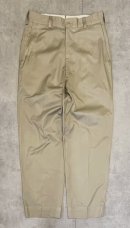 画像: 60'S アメリカ軍 USAF コットン100% チノパンツ RAPIDアルミジップ (VINTAGE) 「Bottoms」入荷しました。