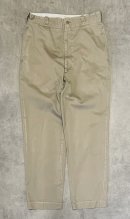 画像: 60'S アメリカ軍 US ARMY コットン100% チノパンツ TALONアルミジップ (VINTAGE) 「Bottoms」入荷しました。