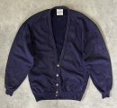 画像: 80'S LL Bean by RUSSELL ATHLETIC スウェットカーディガン ナス紺 USA製 (VINTAGE) 「Sweat Shirt」入荷しました。