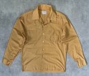 画像: 70'S McGREGOR "SCOTSET" オープンカラーシャツ オレンジ (VINTAGE) 「L/S Shirt」入荷しました。