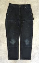 画像: CARHARTT ダブルニー ダック ペインターパンツ ブラック W32L32 USA製 (VINTAGE) 「Bottoms」入荷しました。