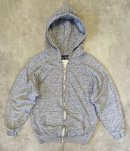 画像: 70'S BIG YANK 裏サーマル ダブルフェイス スウェットパーカー アルミジップ ヘザーグレー ルーマニア製 (VINTAGE) 「Parka」入荷しました。