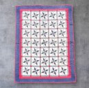 画像: ヴィンテージ パッチワーク キルト ハンドメイド 203cm x 158cm USA製 (VINTAGE) 「Antique Goods」入荷しました。