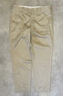 画像: 60'S アメリカ軍 US ARMY コットン100% チノパンツ W40L31 IDEALアルミジップ (VINTAGE) 「Bottoms」入荷しました。
