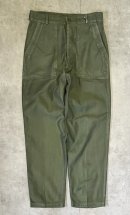 画像: 60'S アメリカ軍 US ARMY "OG107" コットンサテン ベイカーパンツ ミリタリーグリーン W34L33 (VINTAGE) 「Bottoms」入荷しました。