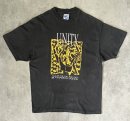 画像: 90'S UNITY シングルステッチ 両面プリント 半袖 Tシャツ ブラック USA製 (VINTAGE) 「T-Shirt」入荷しました。