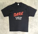 画像: 90'S D.A.R.E. シングルステッチ 半袖 Tシャツ ブラック (VINTAGE) 「T-Shirt」入荷しました。