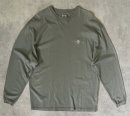 画像: 00'S PATAGONIA x LOTUS DESIGNS "BENEFICIAL T'S" 両面ロゴ刺繍 長袖 Tシャツ オリーブ (VINTAGE) 「T-Shirt」入荷しました。