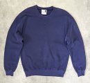画像: 90'S RUSSELL ATHLETIC "HIGH COTTON" 前V&脇の下ガゼット付き クルーネック スウェットシャツ ナス紺 USA製 (VINTAGE) 「Sweat Shirt」入荷しました。