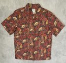 画像: 00'S LL Bean コットン 半袖 オープンカラーシャツ 総柄 (VINTAGE) 「S/S Shirt」入荷しました。