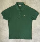 画像: 80'S CHEMISE LACOSTE ポロシャツ ダークグリーン フランス製 (VINTAGE) 「S/S Polo」入荷しました。