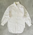 画像: 60'S BROOKS BROTHERS "MAKERS" 6ボタン オックスフォード BDシャツ 生成り USA製 (VINTAGE) 「L/S Shirt」入荷しました。