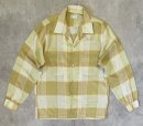 画像: 60'S TOWNCRAFT オープンカラーシャツ チェック柄 (VINTAGE) 「L/S Shirt」入荷しました。