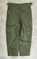 画像: 60'S アメリカ軍 US ARMY "OG107" 初期モデル コットンサテン 平ボタン ベイカーパンツ (VINTAGE) 「Bottoms」入荷しました。